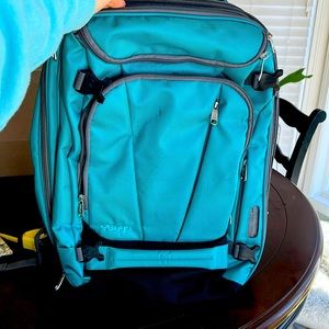 Large “motherload backpack”.